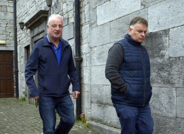 John O'Dell and Paul O'Donoughue, members of Cork County council who discovered the remains. Picture: Denis Boyle John O'Dell and Paul O'Donoughue, members of Cork County council who discovered the remains. Picture: Denis Boyle