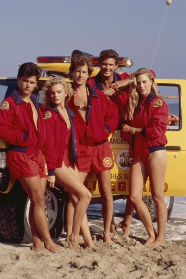 The cast of "Baywatch"